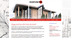 Desktop Screenshot of huspunkten.com