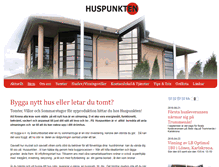 Tablet Screenshot of huspunkten.com